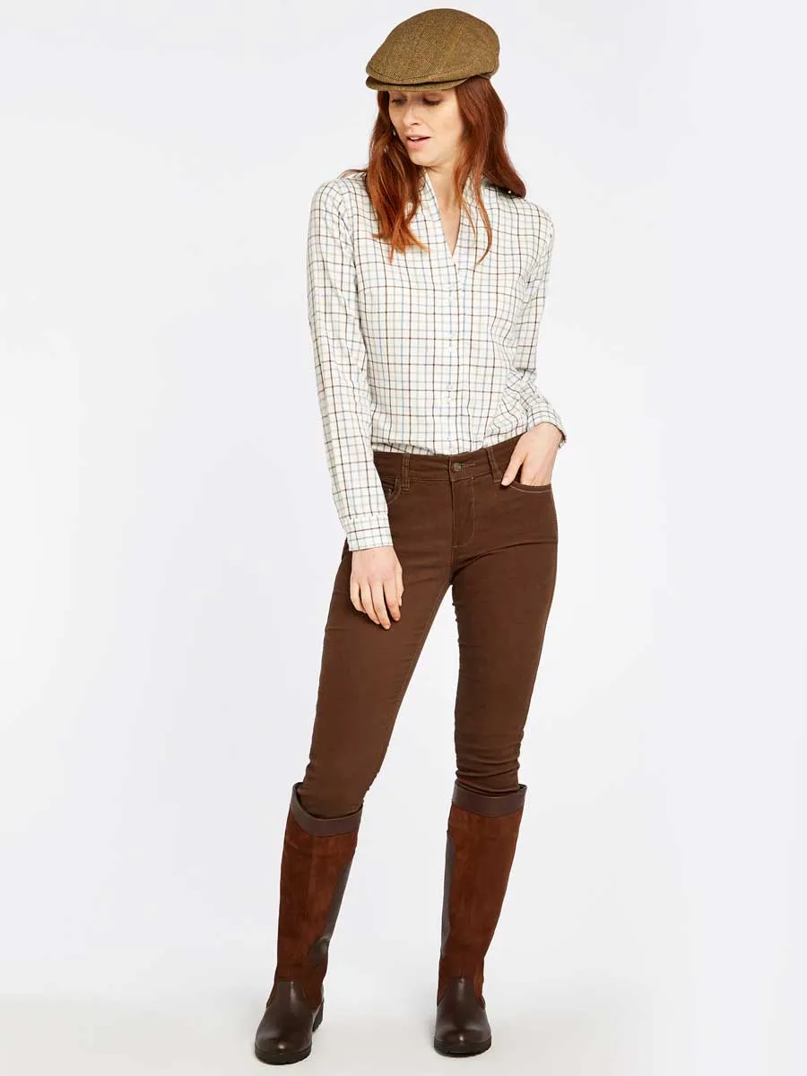 30% OFF DUBARRY Honeysuckle Ladies Skinny Pincord Jeans - Mocha