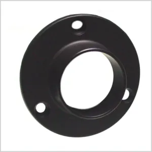 Closed Flange for 1-5/16" Diameter Rod, Matte Black