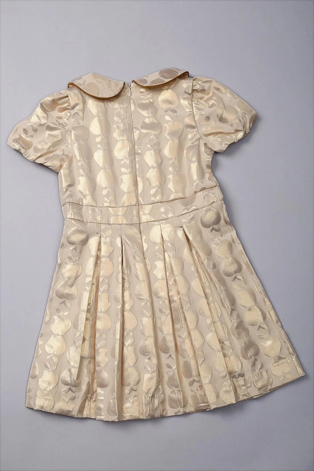 One Friday Girls Golden Apple Dress