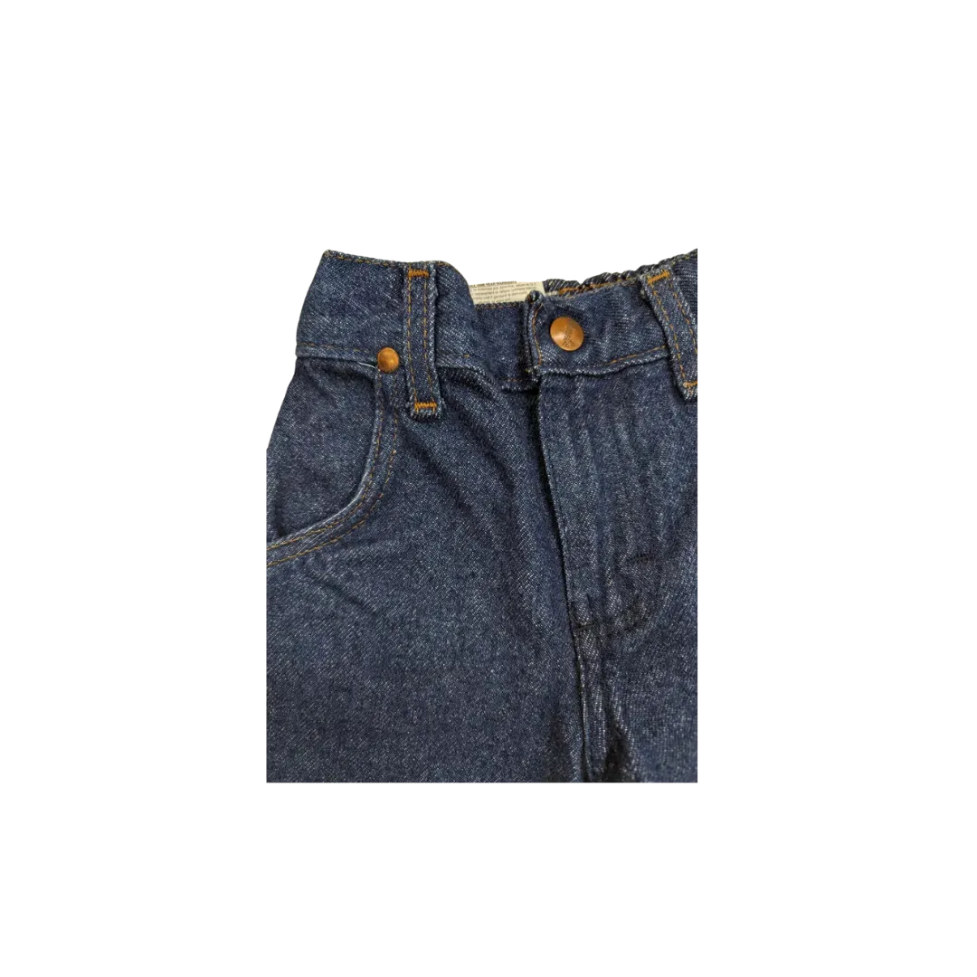 Wrangler Kid's Cowboy Cut Elastic Back Blue Jeans